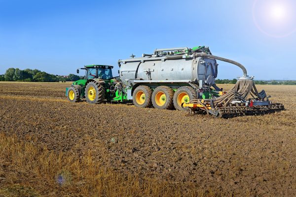 kalush,,ukraine, ,july,9:,modern,john,deere,tractor,with